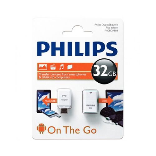 Pico OTG USB Flash Drive - 32GB White