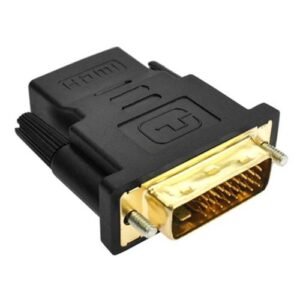 HDMI Female to DVI Male Adapter - Black
