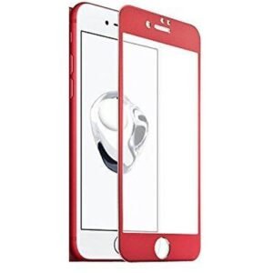 iPhone 7 4D Tempered Glass Screen Protector - Red