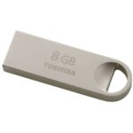 Toshiba U401 TransMemory Metallic Pen Drive - 8GB Silver