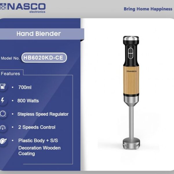 NASCO HAND BLENDER HB6020KD-CE