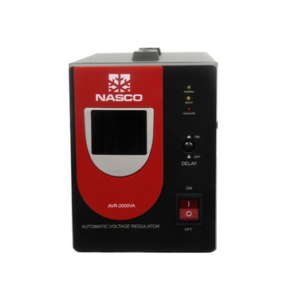 NASCO 1000VA VOLTAGE REGULATOR METER DISPLAY[TVR-1000VA]