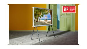SAMSUNG 50″ The Serif QLED 4K HDR Smart TV  QA50LS01TAUXZN - Image 4