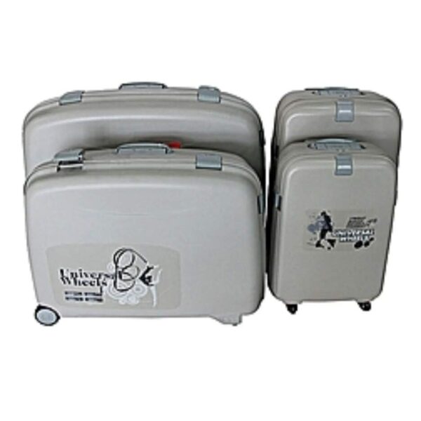 pp luggage Universal 4 set Plastic Travelling bag
