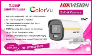 HIKVISION CCTV CAMERA 1080DS-2CE10DF3T-PF OUT DOOR