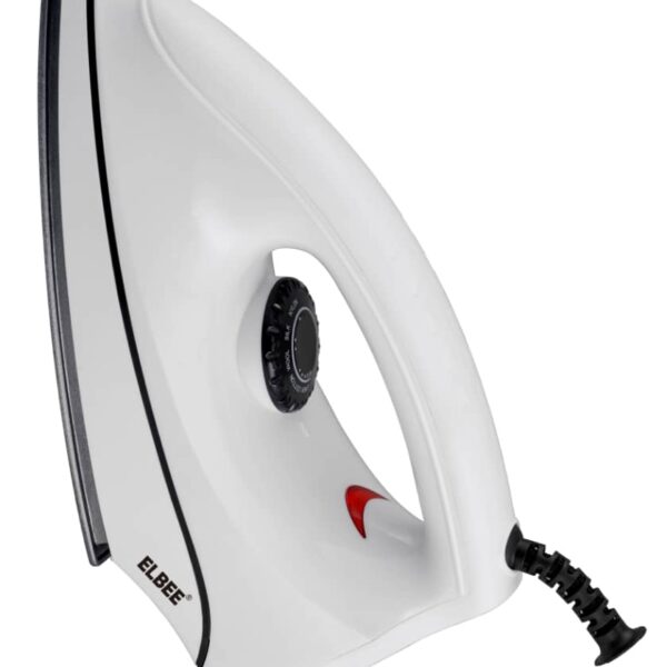 Elbee P9 Dry Iron – 1200 Watts - White