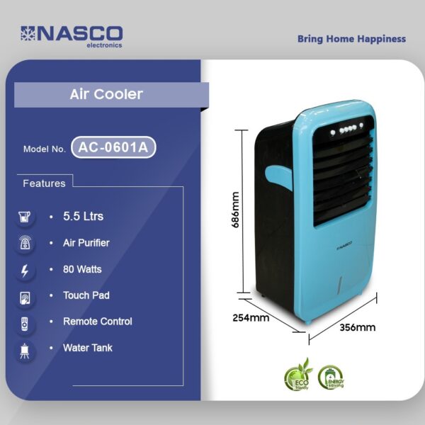 NASCO 5.5LTR AIR COOLER AC-0601A