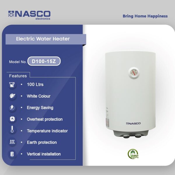 NASCO 100LTR WATER HEATER D100-15Z