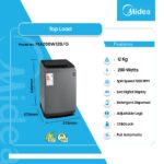 MIDEA 12KG TOP LOAD FULL AUTO WASHING MACHINE MA200W120/G
