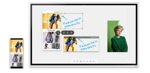 Samsung WM65R 65" Flip Interactive Display Screen - White | LH65WMRWBGCXUE - Image 4