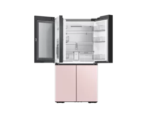 SAMSUNG BESPOKE  820Litres French Door Refrigerators with Customizable Design Pink(RF71A967532/UT) - Image 3