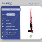 NASCO VACUUM CLEANER  1600WATT RECHARGEABLE VC2938C-GS 3LITRES