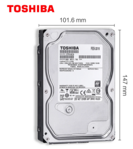 TOSHIBA 1TB Hard Drive Disk Internal HD HDD 7200 RPM 32 MB Cache 3.5" SATA3 for Desktop PC Computer DT01ACA100 - Image 3