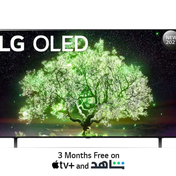 LG OLED TV 65 Inch A1 Series, Cinema Screen Design 4K Cinema HDR WebOS Smart AI ThinQ Pixel Dimming OLED65A1PVA