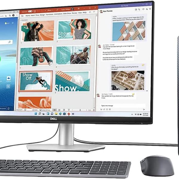 Dell Vestro 3910 Desktop, 12th Gen Intel Core i5 4GB DDR4 RAM, 2 1TB HDD,  Windows 11
