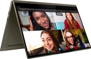 Lenovo Yoga 7 2in1 Convertible x360 Laptop, Intel Core i7-1165G7, 12GB RAM, 512GB SSD, Intel Iris Xe Graphics, 15.6" FHD IPS Touch Screen, Win 11 - Image 2