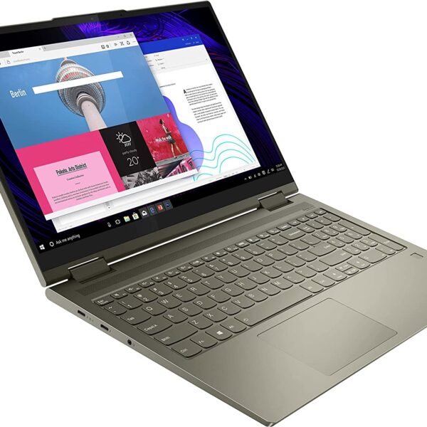Lenovo Yoga 7 2in1 Convertible x360 Laptop, Intel Core i7-1165G7, 12GB RAM, 512GB SSD, Intel Iris Xe Graphics, 15.6" FHD IPS Touch Screen, Win 11