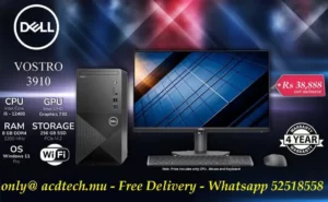 Dell Vostro 3910 Desktop i3 // 4GB DDR4 Memory // 12GEN. // 1TB HDD  Dell  18" Monitor E1916H - Image 3