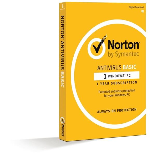 Norton Antivirus Basic 1.0 1 User 1 Device 12MO