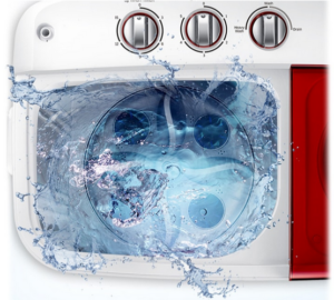 SAMSUNG 12KG TWIN TOP SEMI AUTO WASHER WASHING MACHINE WT12J4200MR - Image 4