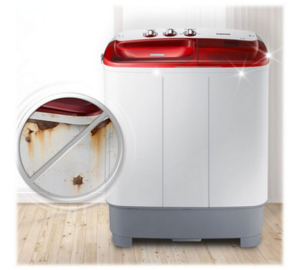 SAMSUNG 12KG TWIN TOP SEMI AUTO WASHER WASHING MACHINE WT12J4200MR - Image 2