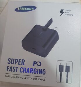 Original Samsung type c to type c supreme fast charger - Image 3