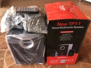 Triple power wood multimedia speaker - Image 2