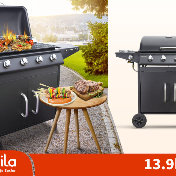 Decakila Gas BBQ grill KMGS005B