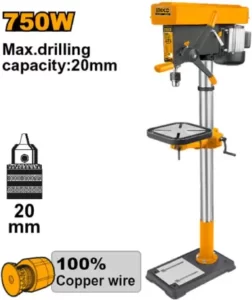 INGCO DP207505 hand Drill press drilling capacity 20mm