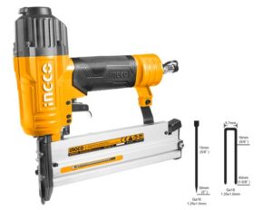 Ingco ACN50401 2in1 Combo Pneumatic Air Brad Nailer / Staple Gun