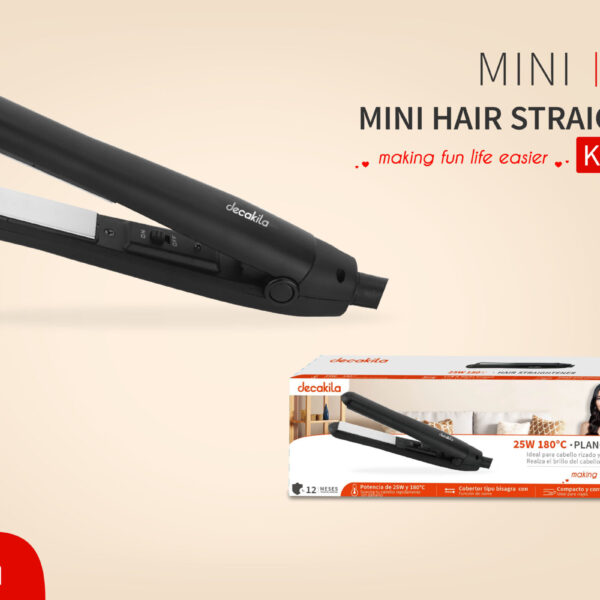 Decakila Hair straightener :25W KEHS013W