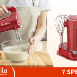 Decakila Cordless hand mixer Wattage:90W Voltage:11.1V KMMX006R