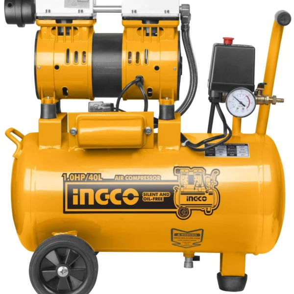 INGCO Silent And Oil Free Air Compressor 1.0HP 40L-ACS175406