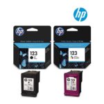 HP 123 1 Set Ink Cartridge | Black F6V17A | Tri-Colour F6V16A For HP DeskJet 2630, 3639, 1110, 2132, 3630, 4520, 5010, 5020, 5030, 2620, 2130 All-In-One Printer