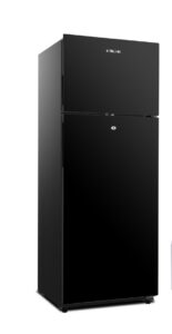 Bruhm 418L Refrigerator BFG-450EN Black Glass 418L Top Mount No Frost - Image 3