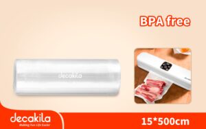 Decakila Vacuum sealer bags short  rolls, KMTT076W - Image 5