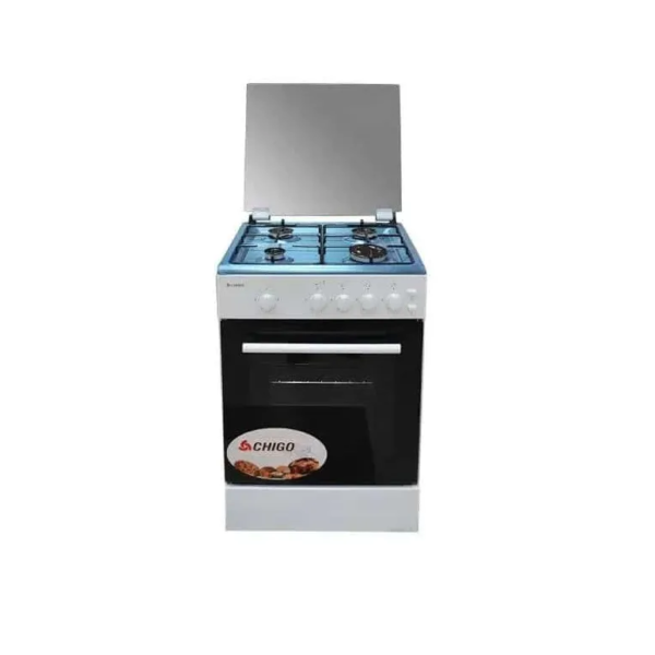 CHIGO 4 STAND GAS OVEN BURNER-F6402-ILG-GR-PR (GREY PREMIUM NEW]