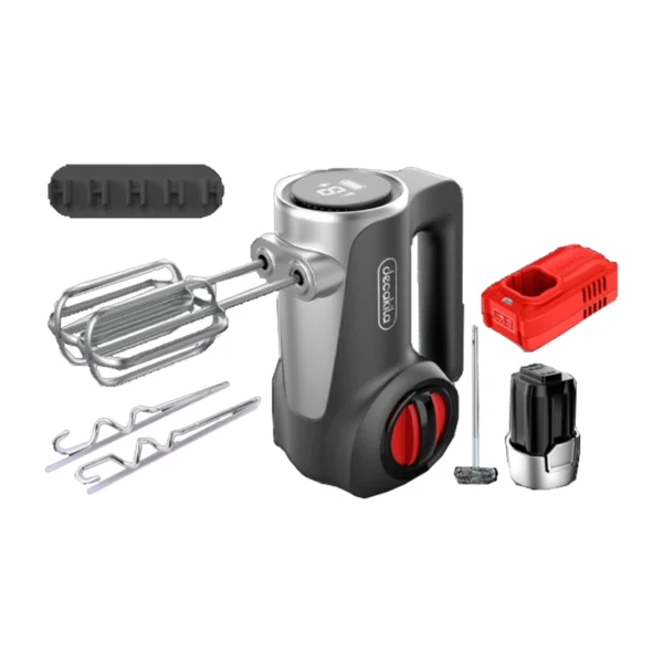 Decakila 7 Speed Cordless Hand Mixer - KEMX023B