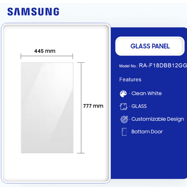 SAMSUNG-GLASS-PANEL-BOTTOM-DOOR- RA-F18DBB12GG