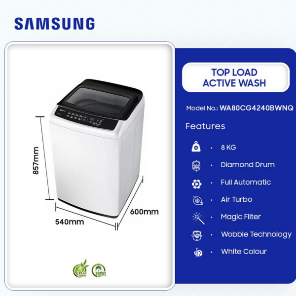 SAMSUNG-8KG-TOP-LOAD-ACTIVE-WASHING-MACHINE-WA80CG4240BWNQ