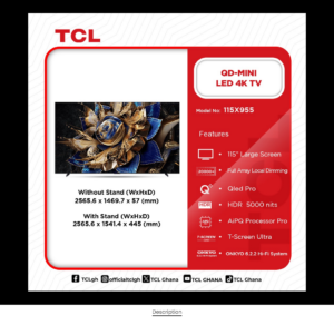 TCL-QD-MINI-LED-4K-TV-115-INCHES-115X955 - Image 2