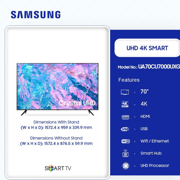 SAMSUNG-UHD-SMART-4K-70-INCH-TELEVISION-UA70CU7000UXGH