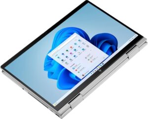 HP ENVY X360 - 2 IN 1 LAPTOP , HP 14-ES1023DX, INTEL CORE 7 -150U PROCESSER, 14TH GEN, 16GB DDR4 ONBOARD RAM, 512 GB SSD, 14" FHD IPS LED TOUCHSCRREEN, FINGERPRINT READER, 5 MP WEBCAM, WIFI, WIN 11 HOME, BACKLIT KEYBOARD, PART NO : 9R8R3UA - Image 5