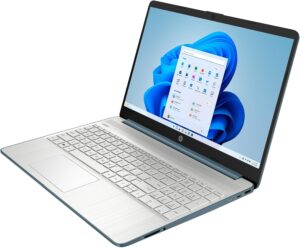 HP LAPTOP 15-DY5885, INTEL CORE I5-1235U, 12TH GEN, 256GB SSD, 8GB DDR4 RAM, BT, WIFI, 15.6" SCREEN  (1920x1080) WIN11 HOME, SPRUCE BLUE ( MODEL NO : A14MMUA ) - Image 4