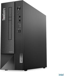LENOVO DESKTOP - THINK CENTER NEO 50S GEN4, MINI TOWER, CORE I5, 12TH GEN, 8GB DDR4 RAM,  256GB SSD, DVDRW, + D19-10 LCD MONITOR, KB, MOUSE, DOS