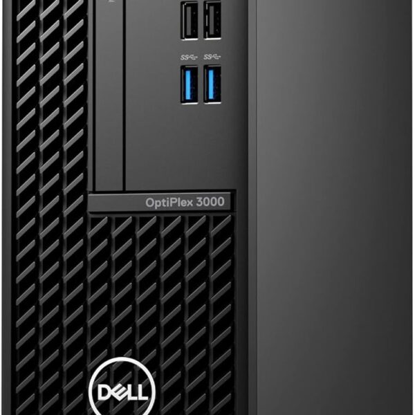 DELL DESKTOP OPTIPLEX 3000, INTEL CORE I3, 12100, 12TH GEN, 8GB DDR4 RAM, 256 SSD, DVDRW, KEYBOARD, MOUSE, DVDRW, DOS WITH 18.5" MONITOR E1920H BLACK. ( DESKTOP HAS HDMI AND DVI PORT / MONITOR HAS VGA AND DVI PORT )