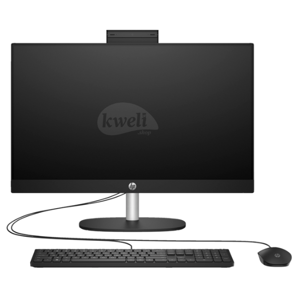HP ALL IN ONE DESKTOP 24-CR0027NH ( 8C918EA ) INTEL CORE I5, 13TH GEN, 1335U, 8GB RAM DDR4 3200RAM, 2 RAM SLOT, 512GB M2 SSD, 23.8" TOUCHSCREEN, DOS.
