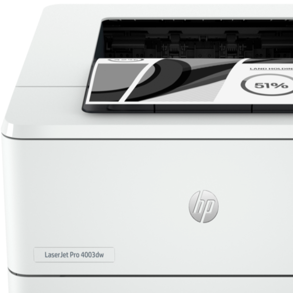 HP LASERJET 4003DW - BLACK AND WHITE PRINTER, DUPLEX WIFI - 151A TONER 40 PPM