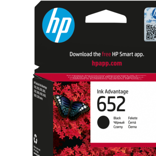 HP CARTRIDGE 652 BLACK