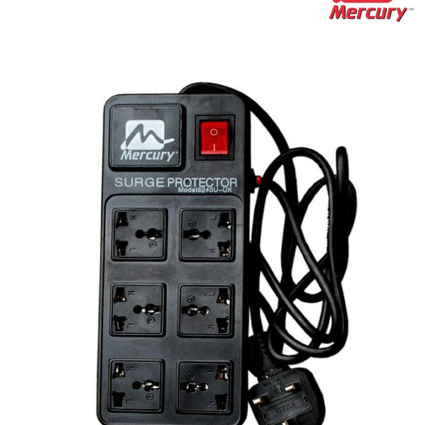 MERCURY EXTENSION BAORD 5 MTR.CABLE  6 SOCKET UNIVERSAL